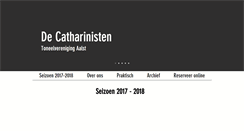 Desktop Screenshot of catharinisten.be